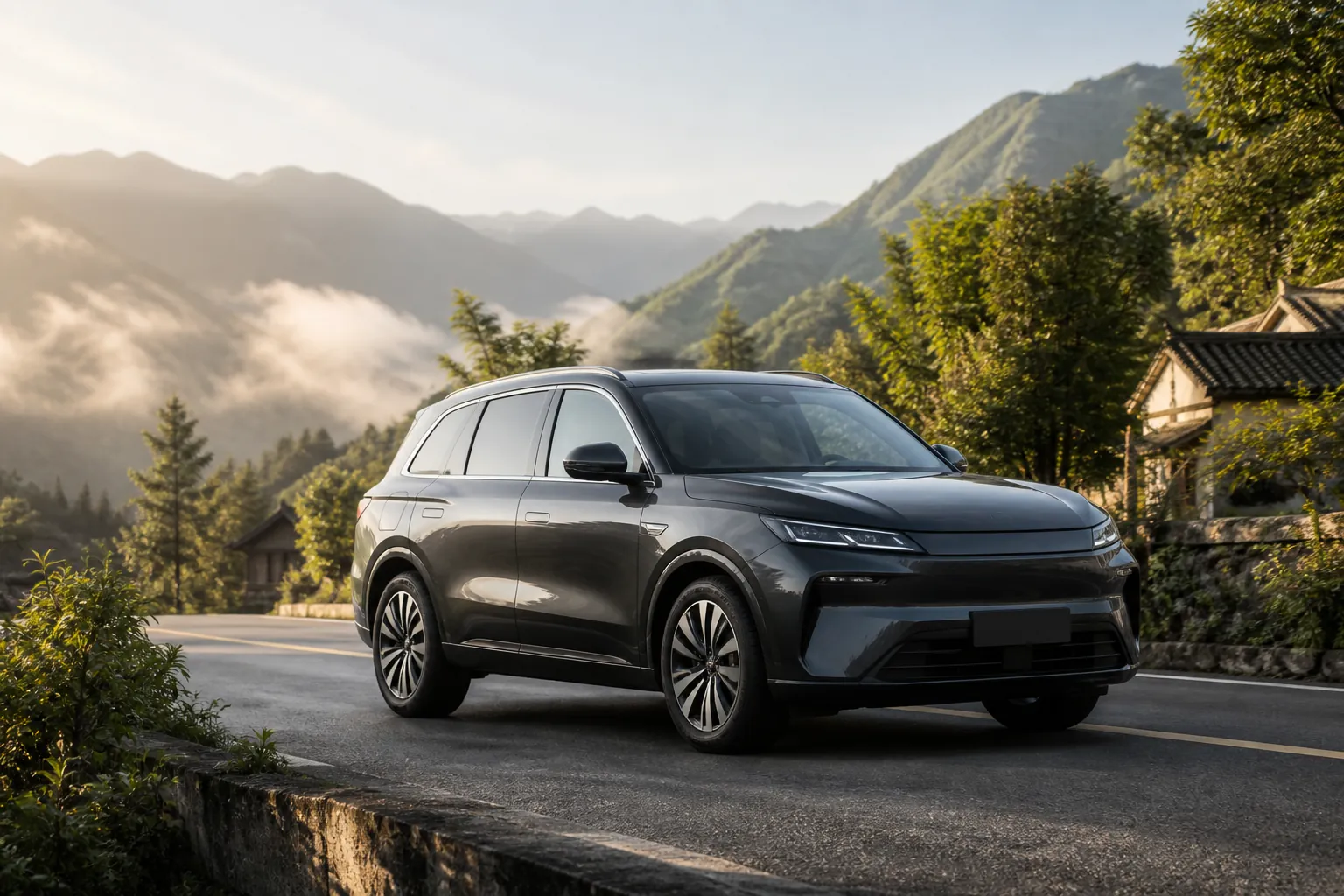 Five-seat SUV available for private charter in China