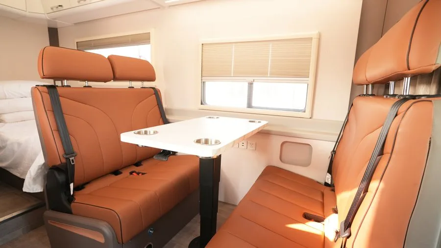 SAIC Maxus H90 interior living area view from entrance